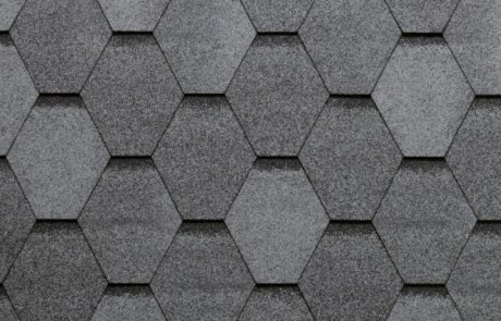 Țiglă bituminoasă Tegola Eco Roof Hexagonal Gri Ardezie